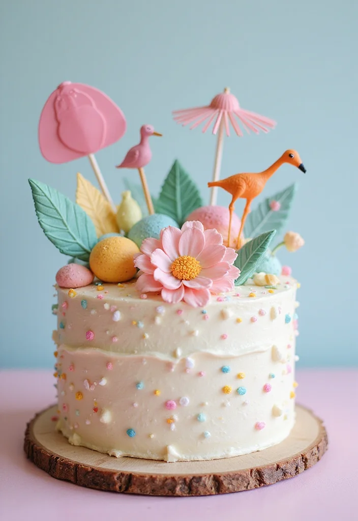 11 Elegant Cake Board Craft Ideas That Transform Your Dessert Table (Incredible #2!) - 11. Whimsical Designs