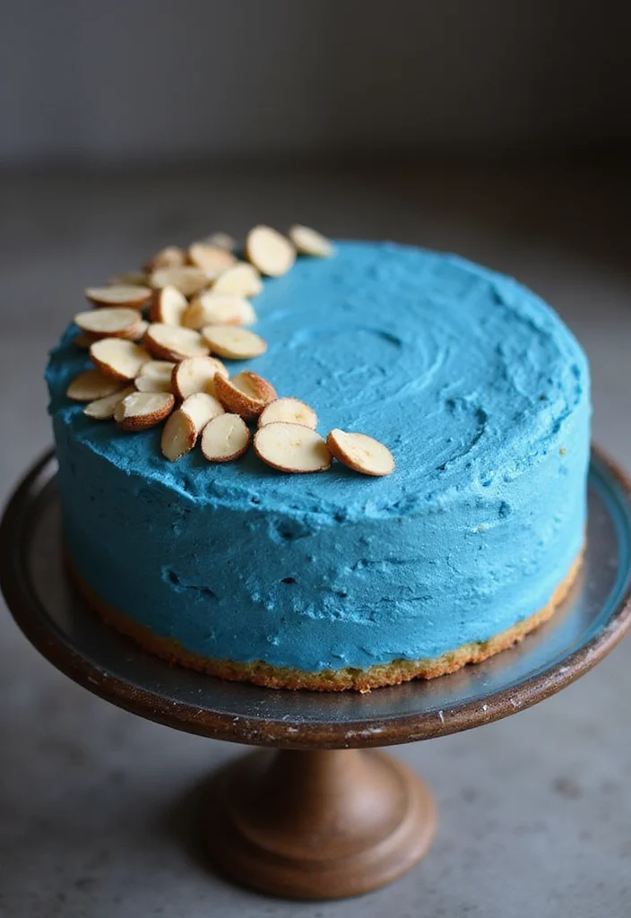 12 Blue Cake Ideas That Will Make Your Special Occasions Unforgettable (You’ll Love #3!) - 8. Blue Moon Cake