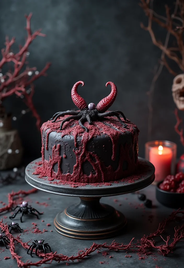 13 Venom Cake Decorating Tips to Make Your Spooky Treats Stand Out! - 12. Don’t Forget the Presentation