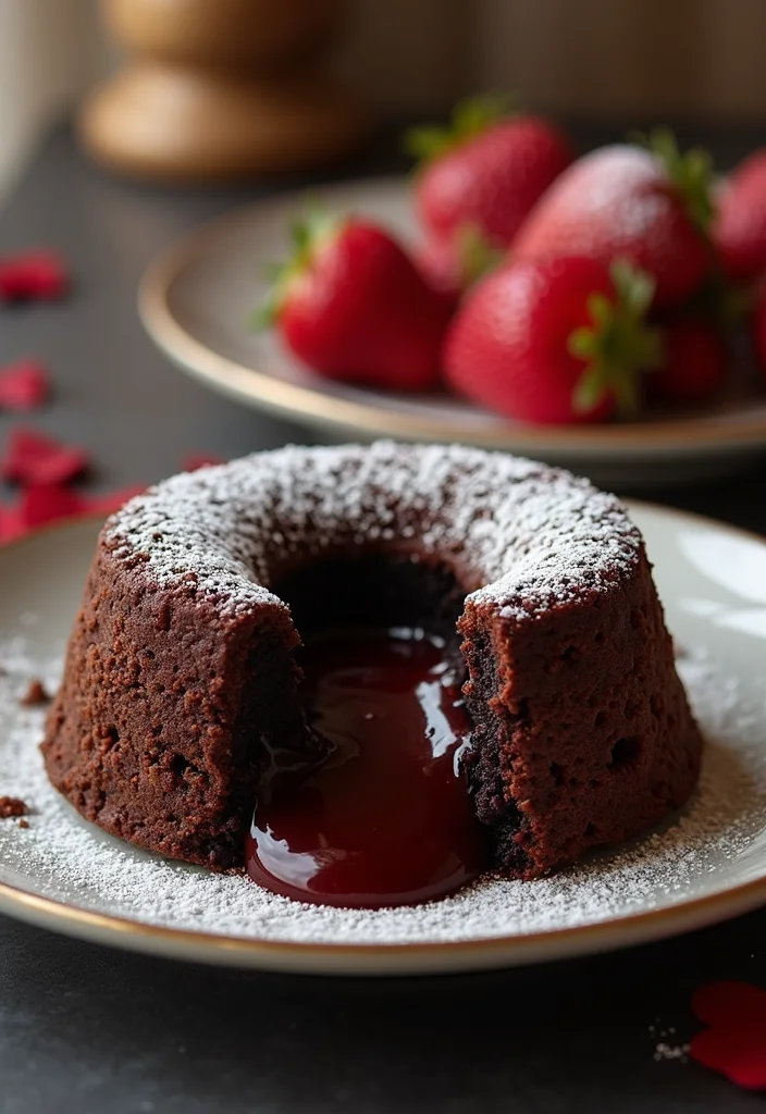 15 Art Birthday Cakes That Will Inspire Your Next Birthday Party (You’ll Love #5!) - 11. Chocolate Lava Cake