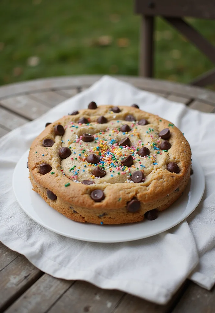 15 Art Birthday Cakes That Will Inspire Your Next Birthday Party (You’ll Love #5!) - 13. Cookie Cake