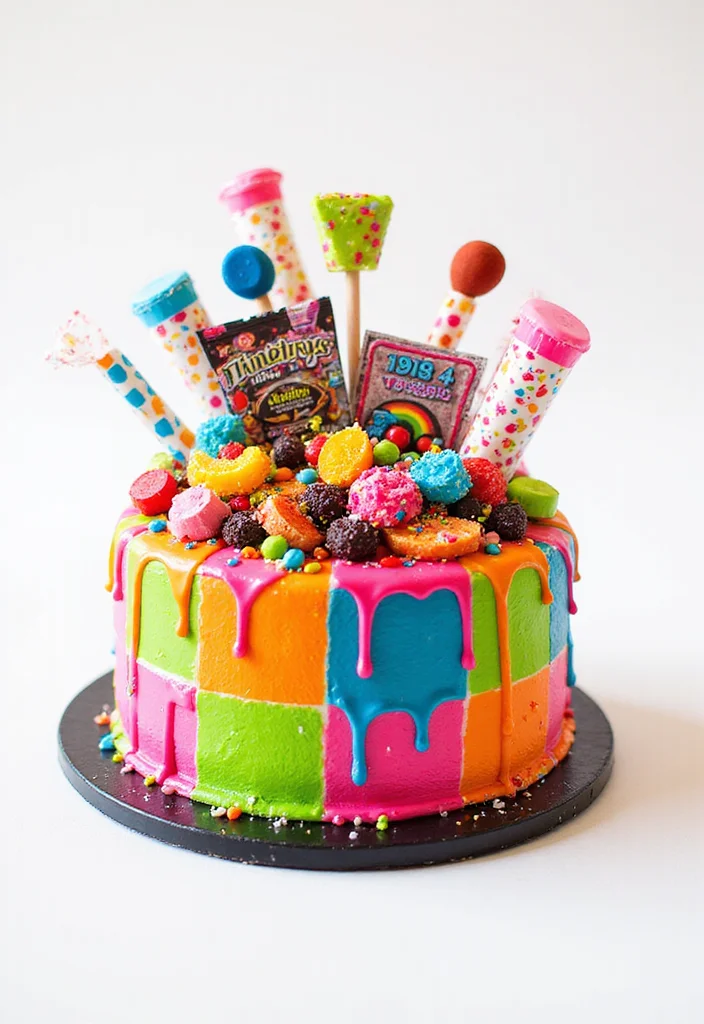 15 Creative Kpop Birthday Cakes That Are Total Show-Stoppers! (Check Out #9!) - 6. Stray Kids Dynamic Cake