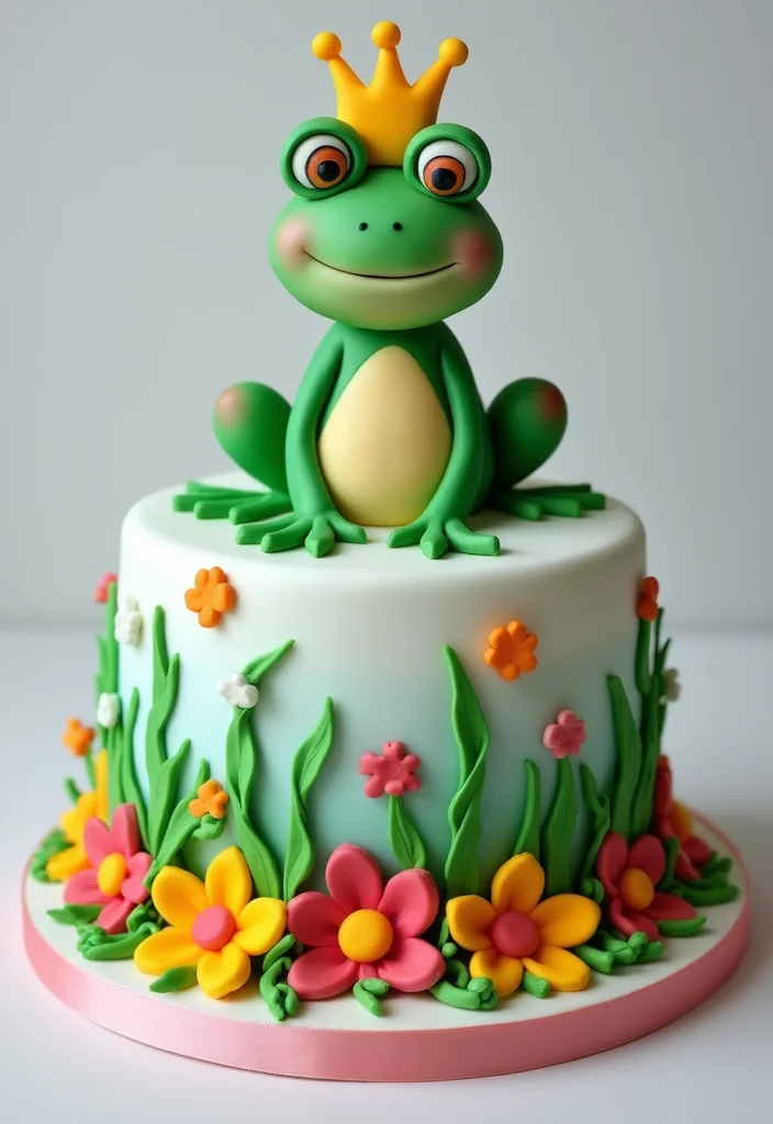15 Hilariously Funny Cake Ideas That Will Make You LOL! - 6. The 'Frog Prince' Cake