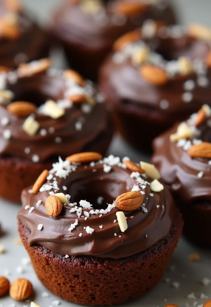 15 Irresistibly Cute Mini Bundt Cake Recipes You’ll Want to Make Tonight! - 14. Almond Joy Mini Bundt Cakes