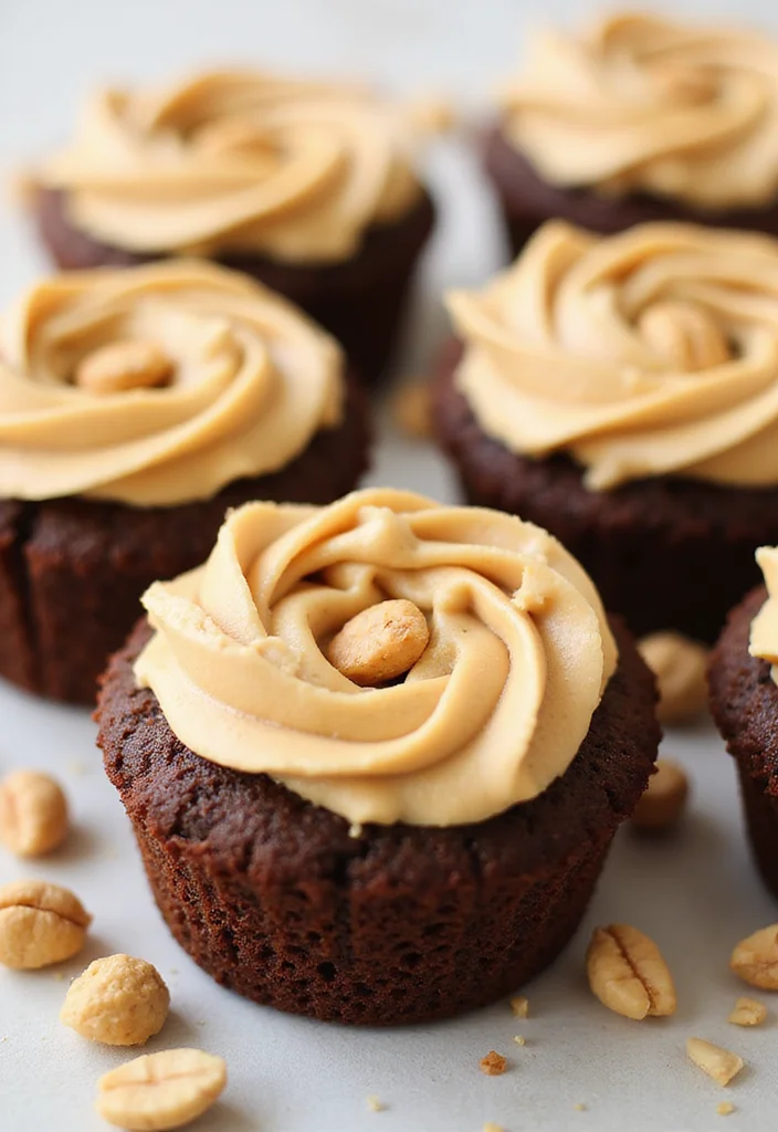 15 Irresistibly Cute Mini Bundt Cake Recipes You’ll Want to Make Tonight! - 8. Peanut Butter Chocolate Mini Bundt Cakes