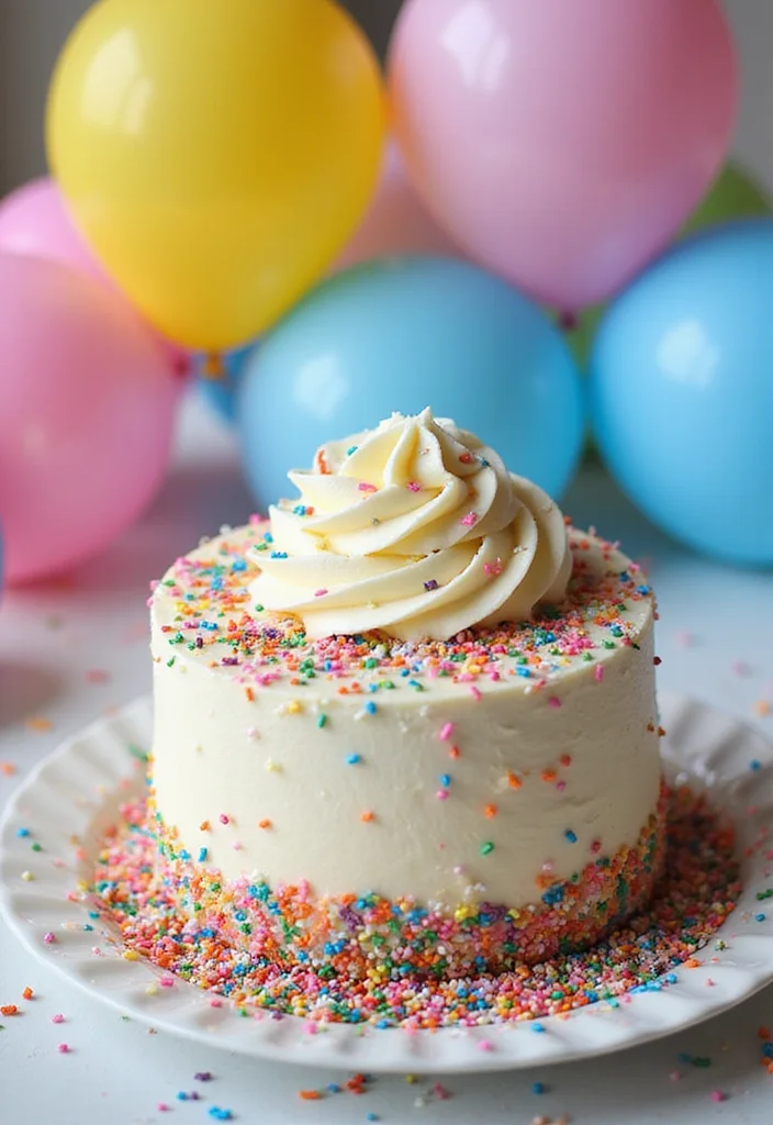18 Decadent 70s Cake Recipes That Are Totally Worth the Calories! - 7. Funfetti Cake