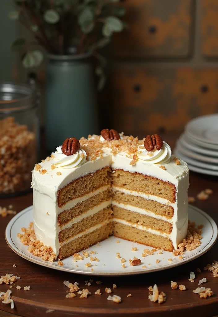 18 Decadent 70s Cake Recipes That Are Totally Worth the Calories! - 8. Watergate Cake