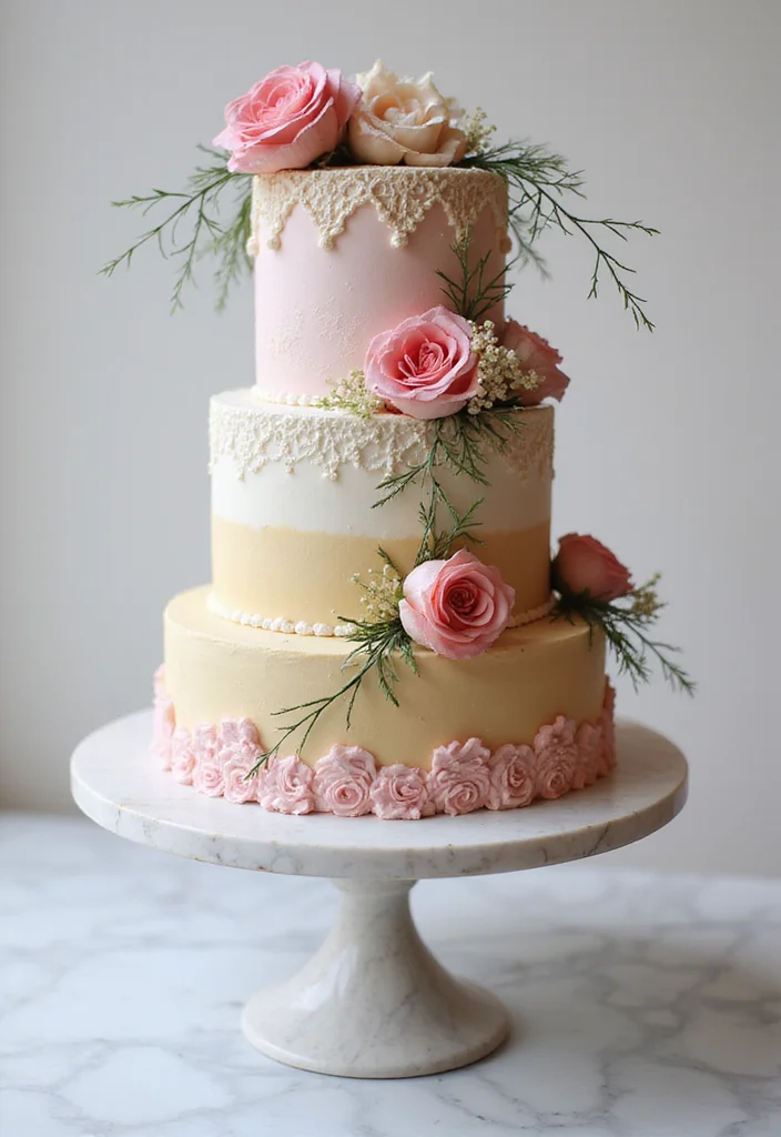 18 Fun and Creative Baddie Cake Ideas That Will WOW Your Guests! - 4. Tiers of Fun