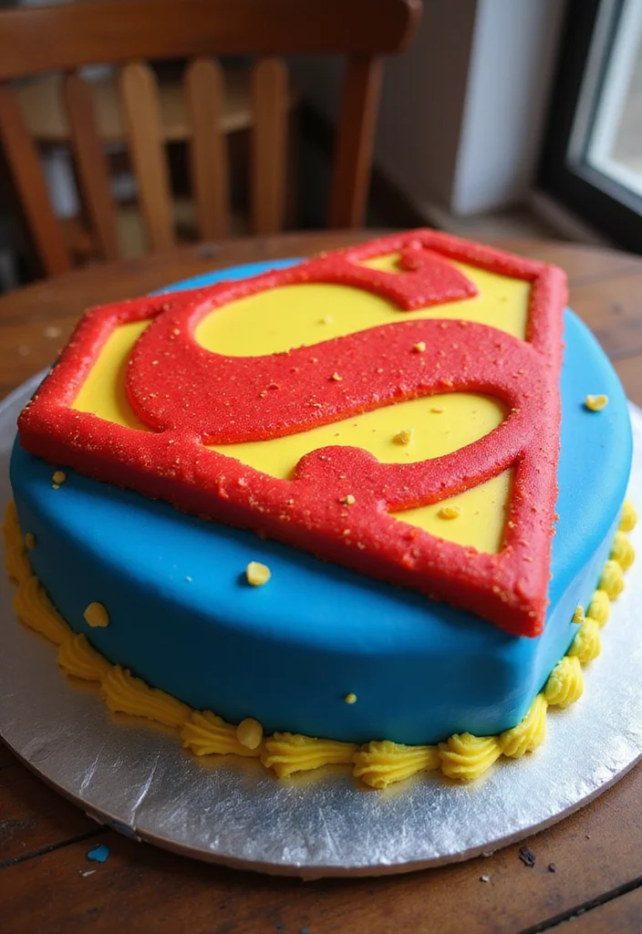 18 Hilarious Grooms Cakes That Will Have You in Stitches (Number 8 Is a Must-See!) - 15. The Superhero Cake