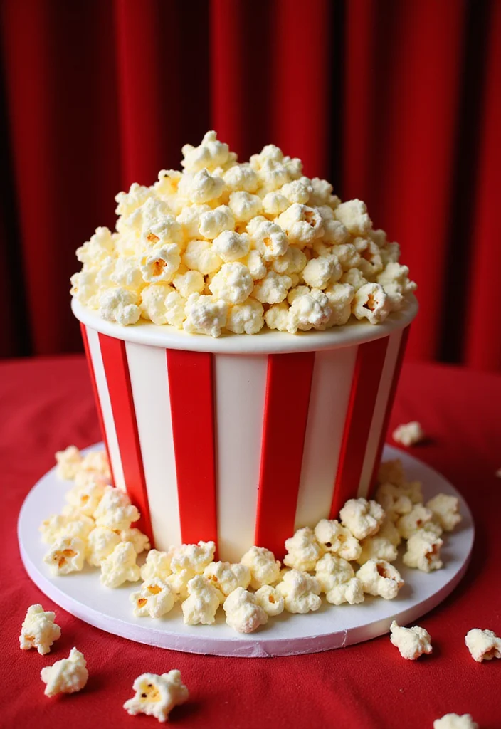 18 Hilarious Grooms Cakes That Will Have You in Stitches (Number 8 Is a Must-See!) - 7. The Movie Buff Cake