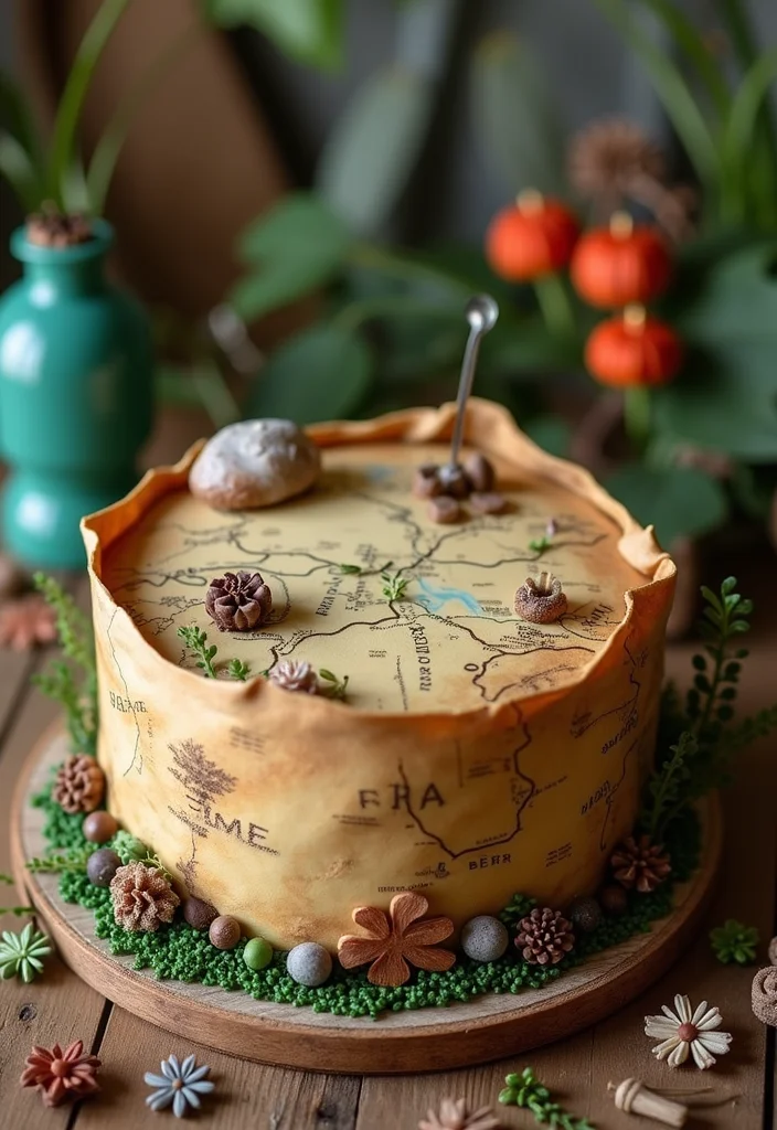 20 Fun and Unique First Birthday Cake Smash Ideas That Will Make Your Photos Pop! (Wait for #6!) - 18. Adventure Awaits