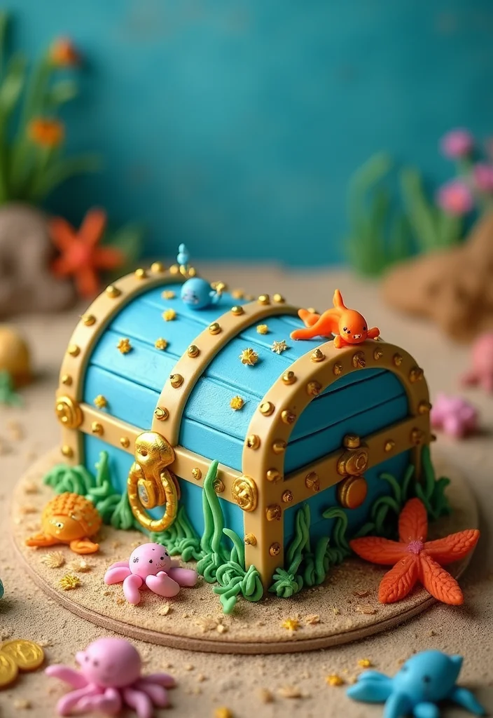 20 Fun and Unique First Birthday Cake Smash Ideas That Will Make Your Photos Pop! (Wait for #6!) - 2. Under the Sea