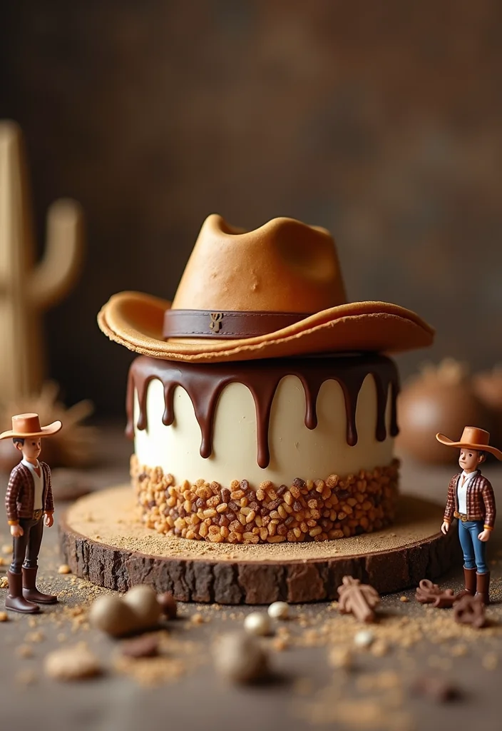 20 Fun and Unique First Birthday Cake Smash Ideas That Will Make Your Photos Pop! (Wait for #6!) - 6. Wild West Adventure