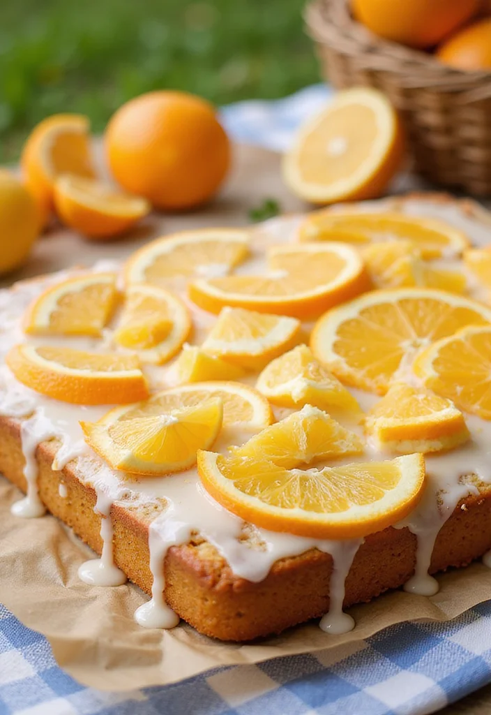 22 Colorful Sheet Cake Ideas That Are as Fun to Make as They Are to Eat! - 22. Citrus Sunshine Sheet Cake