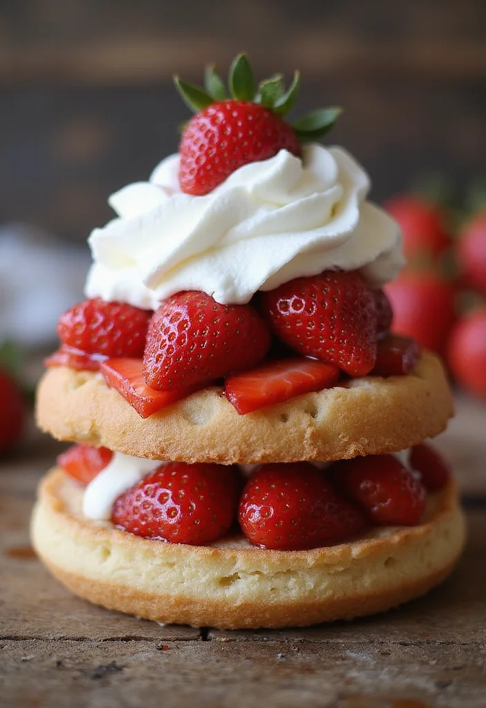 22 Seasonal Birthday Cakes with Fruit That Celebrate Nature's Best Flavors! - 1. Spring Strawberry Shortcake