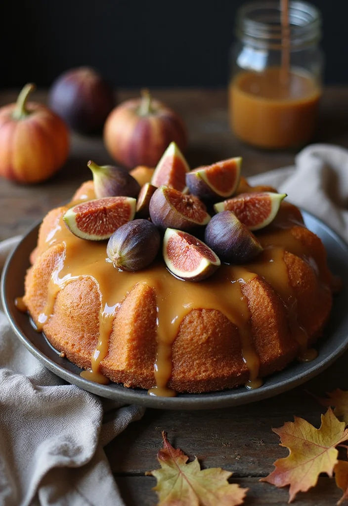 22 Seasonal Birthday Cakes with Fruit That Celebrate Nature's Best Flavors! - 20. Fig and Honey Cake