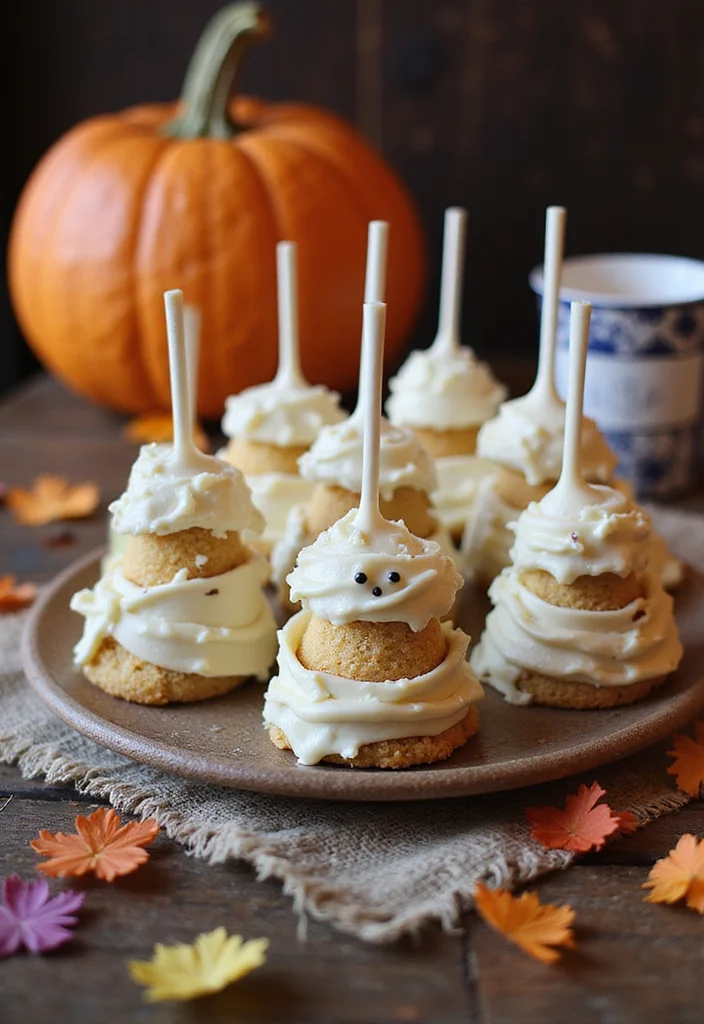 Celebrate Halloween with 8 Easy Cakes That Bring the Family Together! - 6. Mummy Cake Pops