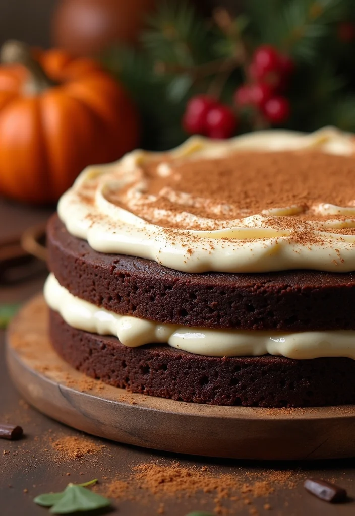 Gourmet Brown Birthday Cake Recipes That Will Make You the Star of the Party! - 10. Spiced Chocolate Cake