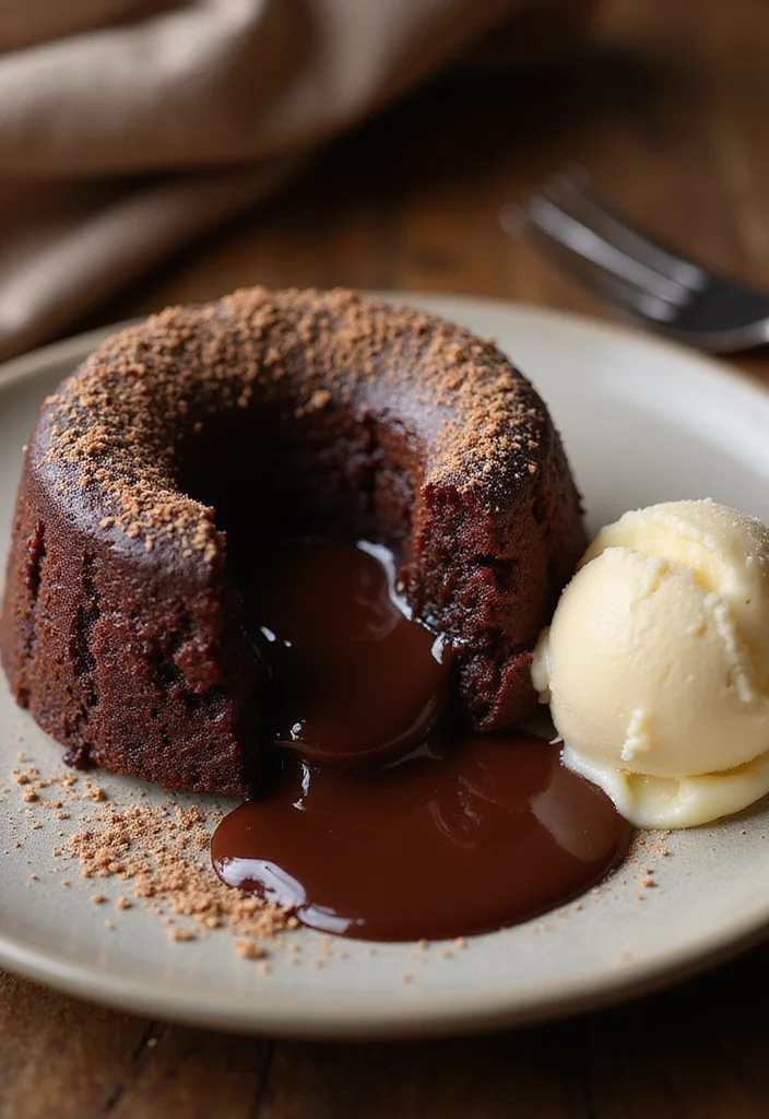 Gourmet Brown Birthday Cake Recipes That Will Make You the Star of the Party! - 6. Chocolate Lava Cake