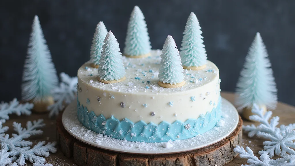 Unlock the Secret to a Stunning Winter Wonderland Cake (Your Guests Will Be Amazed!)