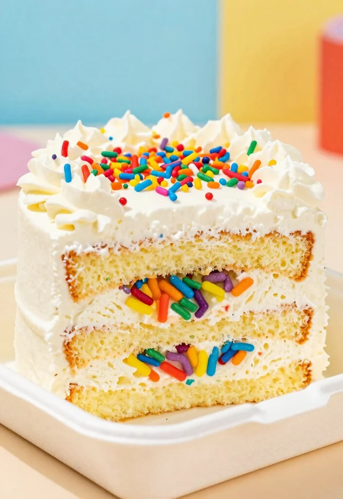 15 Bento Cake Birthday Boyfriend Ideas Sweet Fun Designs - 3. Funfetti Surprise 1