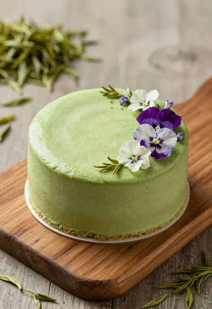 15 Bento Cake Birthday Boyfriend Ideas Sweet Fun Designs - 4. Classy Matcha Delight 1