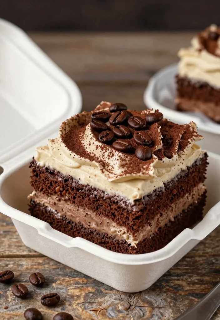 15 Bento Cake Birthday Boyfriend Ideas Sweet Fun Designs - 9. Coffee Lovers' Dream 1