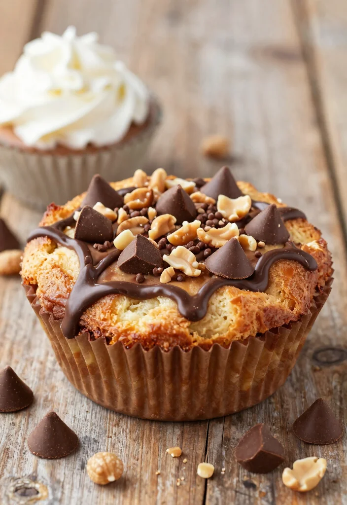 15 Brioche Bread Pudding Ideas Rich Bakery Style - 10. Peanut Butter Cup Brioche Bread Pudding 1