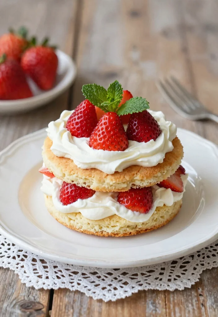 15 Classy 80th Birthday Cake Ideas for Men That Are Timelessly Elegant - 7. Timeless Strawberry Shortcake 1