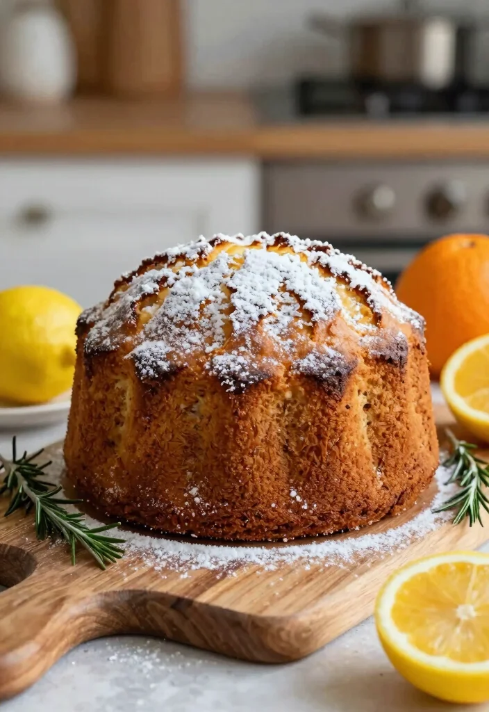 15 Classy 80th Birthday Cake Ideas for Men That Are Timelessly Elegant - 9. Rustic Pound Cake with a Twist 1