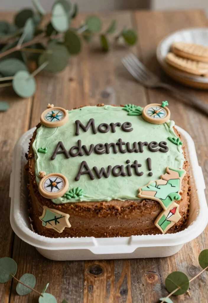 15 Frases Bento Cake Aniversario Ideas Cute Message Styles - 4. Heartfelt Wishes: 'More Adventures Await!' 1