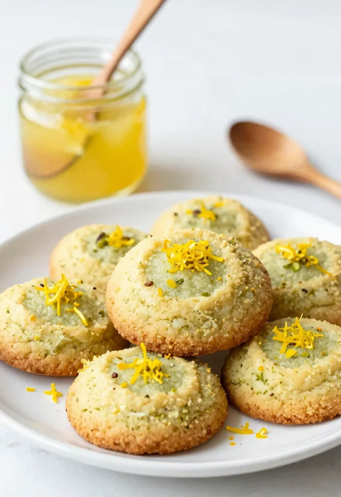 15 Pistachio Pudding Cookies Ideas: Soft Nutty Treats - 5. Pistachio Pudding Cookies with Lemon Zest 1