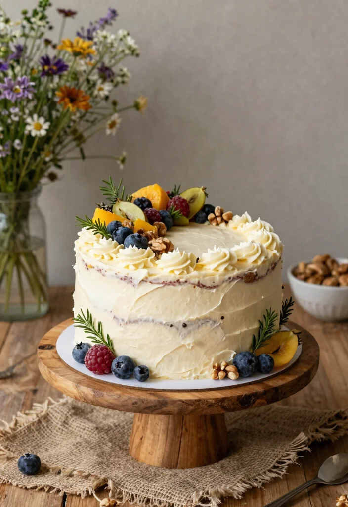 15 Sweet 16 Bento Cake Ideas: Cute & Trendy Celebrations - 10. Rustic Charm 1