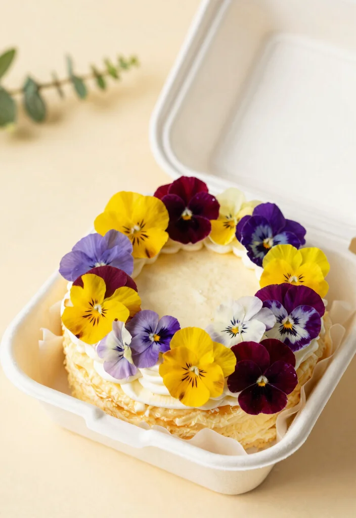 16 Bento Cake Design Aesthetic Ideas: Minimal, Cute, and Trendy - 1. Floral Elegance 1
