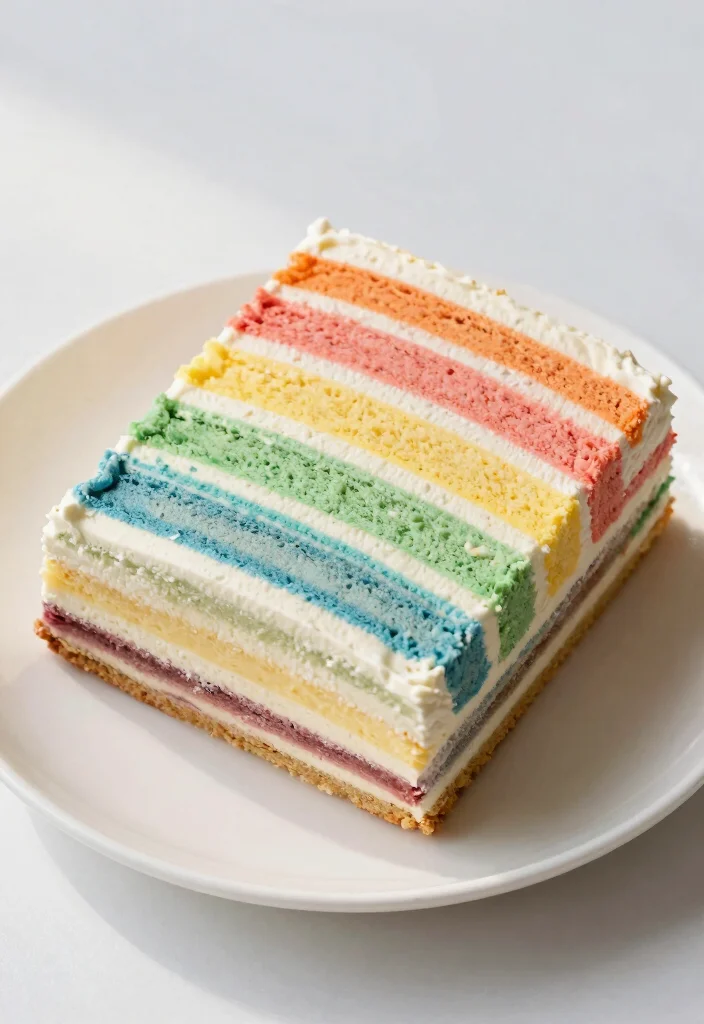 16 Bento Cake Design Aesthetic Ideas: Minimal, Cute, and Trendy - 8. Striped Delight 1