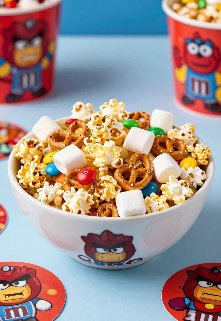 16 Brawl Stars Cake Birthday Ideas Gamer Party Hit - 6. Supercell Snack Mix 1