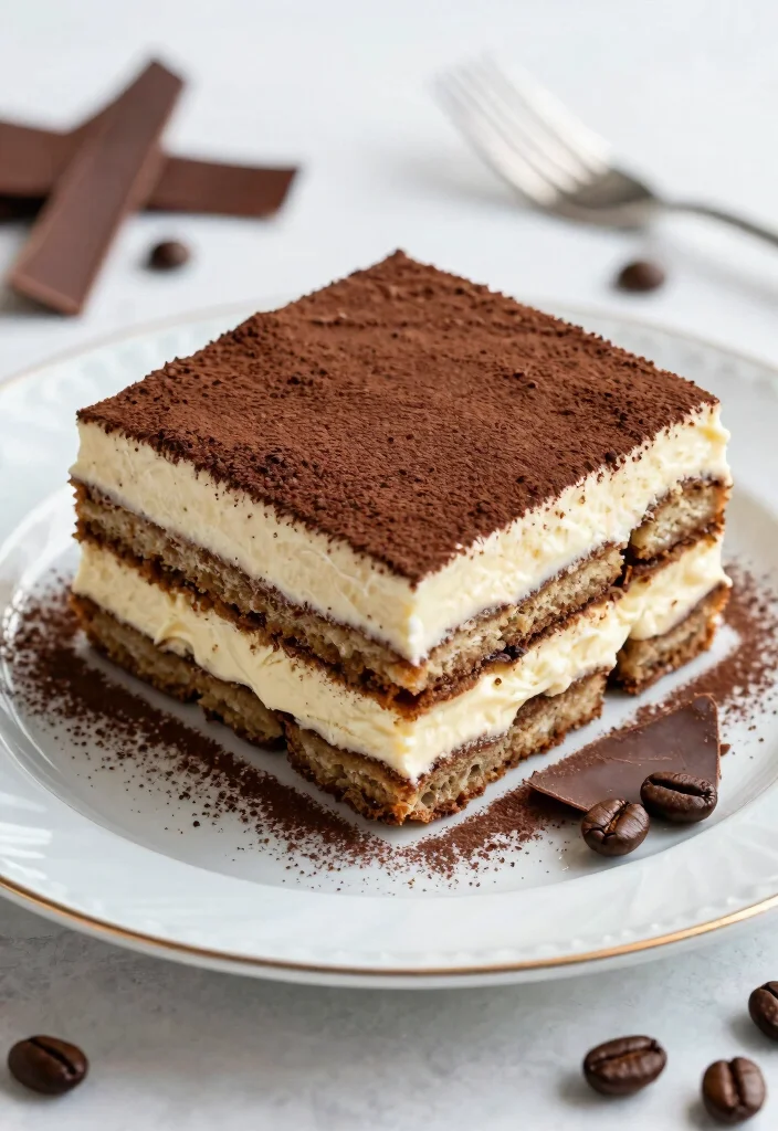 16 Chic and Fun 27th Birthday Cake Ideas for a Celebration to Remember - 14. Tiramisu Cake 1