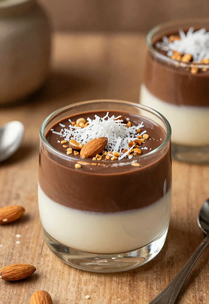 16 Easy Pudding Desserts Ideas Quick Creamy Treats - 12. Almond Joy Pudding 1