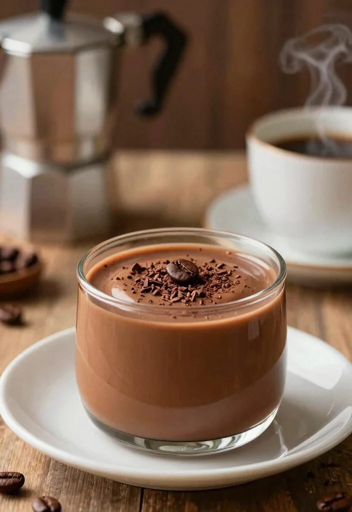16 Easy Pudding Desserts Ideas Quick Creamy Treats - 5. Mocha Pudding 1