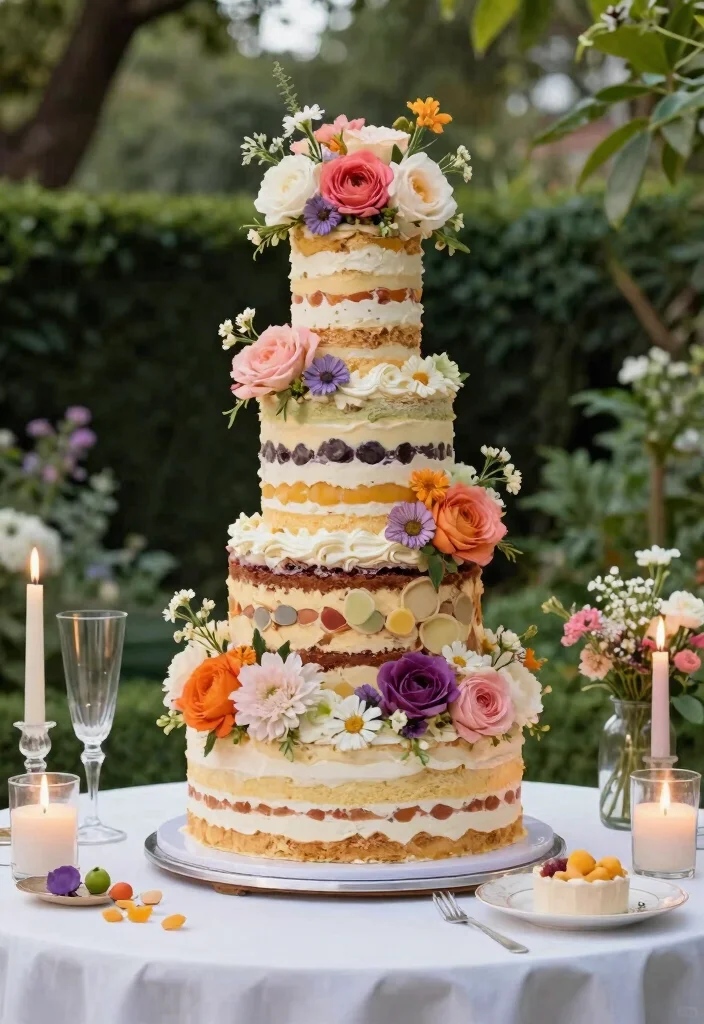 16 Floral Cake Birthday Ideas: Soft Romantic Designs for Garden Parties - 16. Ultimate Floral Birthday Cake 1