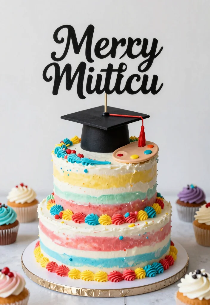16 Graduation Cake Topper Ideas Proud Milestone Decor - 3. Major-Specific Topper 1