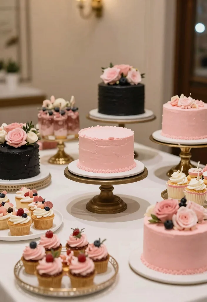 16 Pink and Black Cake Ideas: Bold Chic Contrast - Conclusion 1