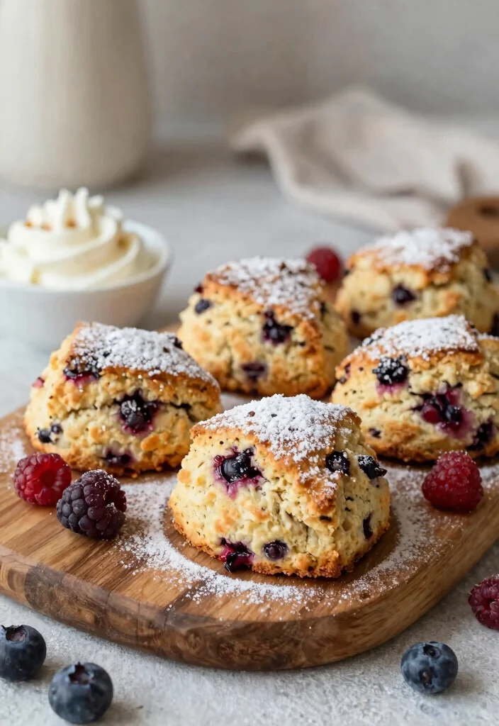 17 Berry First Birthday Cake Ideas Sweet Fruity Smash - 16. Berry Scones Cake 1