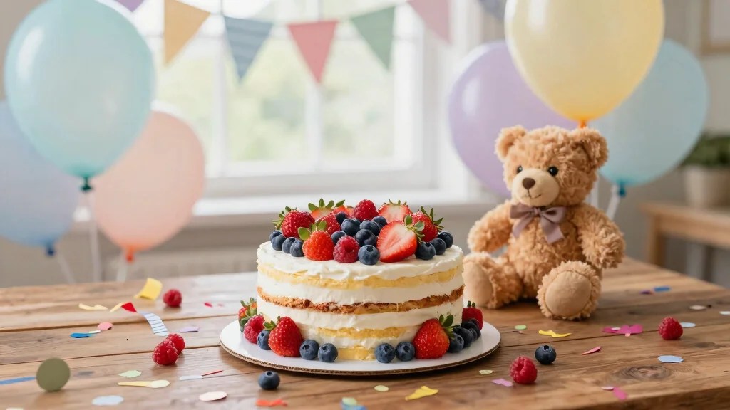 17 Berry First Birthday Cake Ideas Sweet Fruity Smash