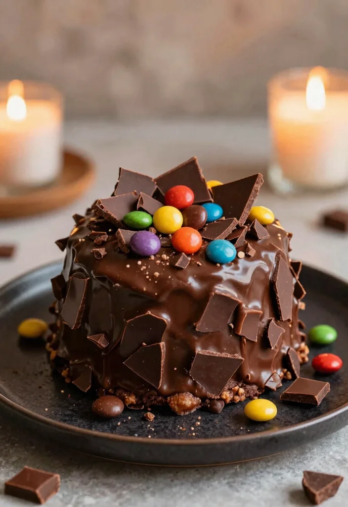 17 Birthday Bento Cake Ideas for Cute Personal Celebrations - 3. Chocolate Explosion Bento Cake 1
