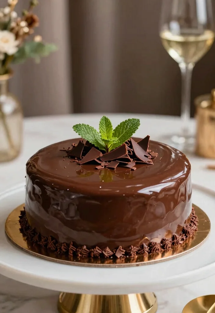 17 Cake for 18th Birthday Girl Ideas Glam Sweet Designs - 6. Chocolate Ganache Showstopper 1