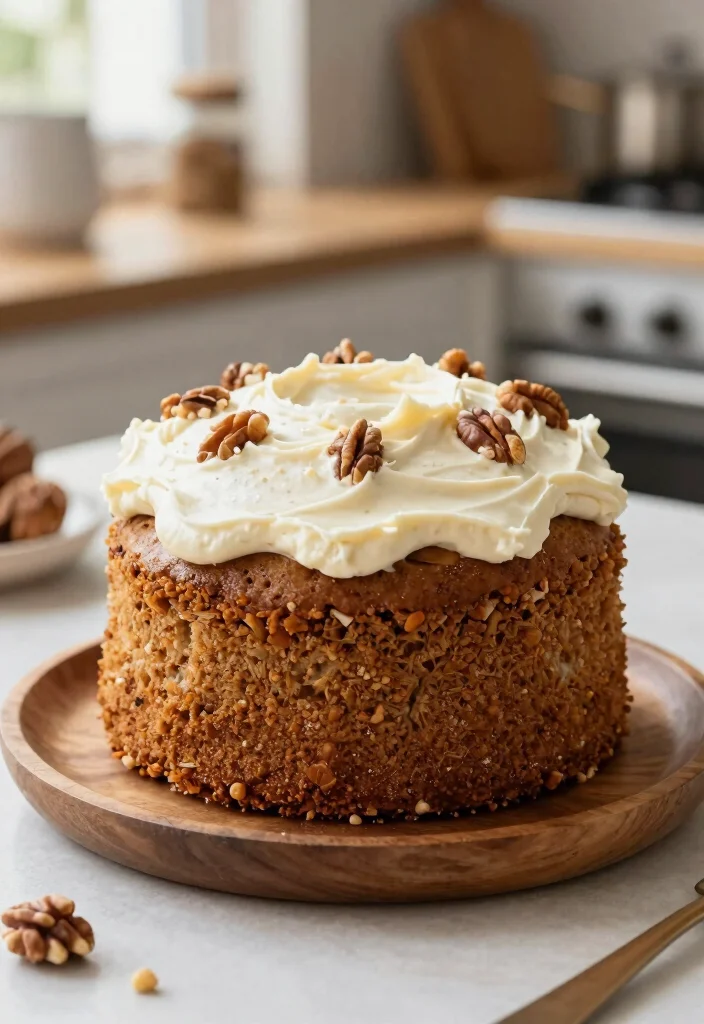 17 Desain Bento Cake Aesthetic Ideas Clean Modern Style - 10. Nutty Delight 1