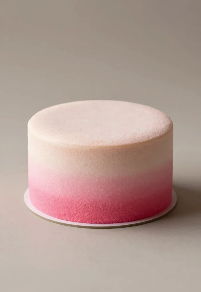 17 Desain Bento Cake Aesthetic Ideas Clean Modern Style - 13. Elegant Ombre Cake 1