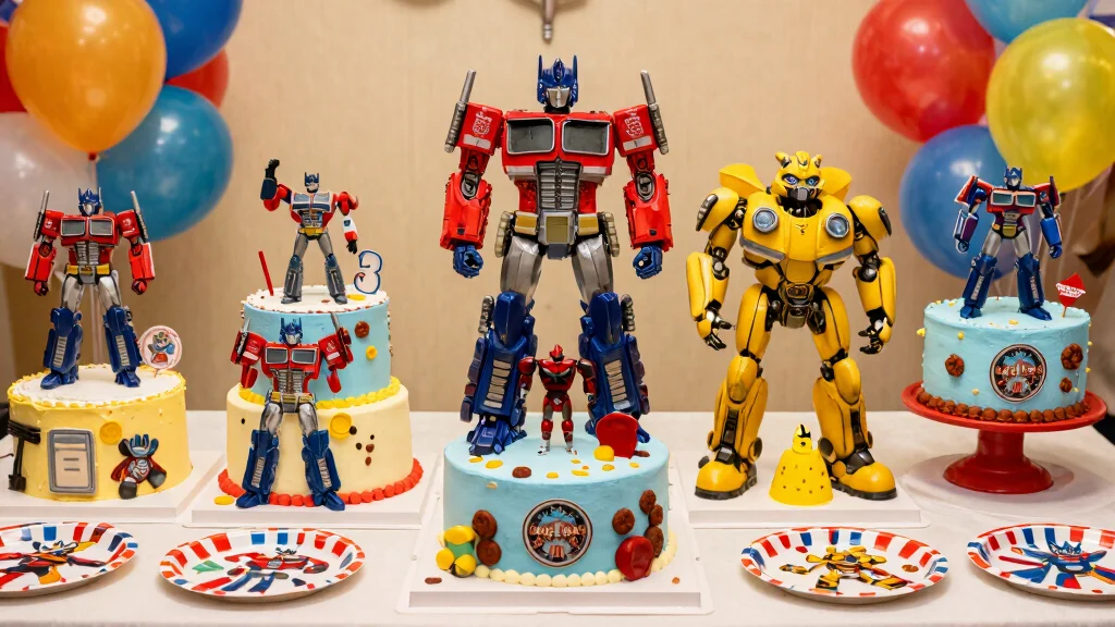 17 Transformers Birthday Cake Ideas for a Bold Action Theme