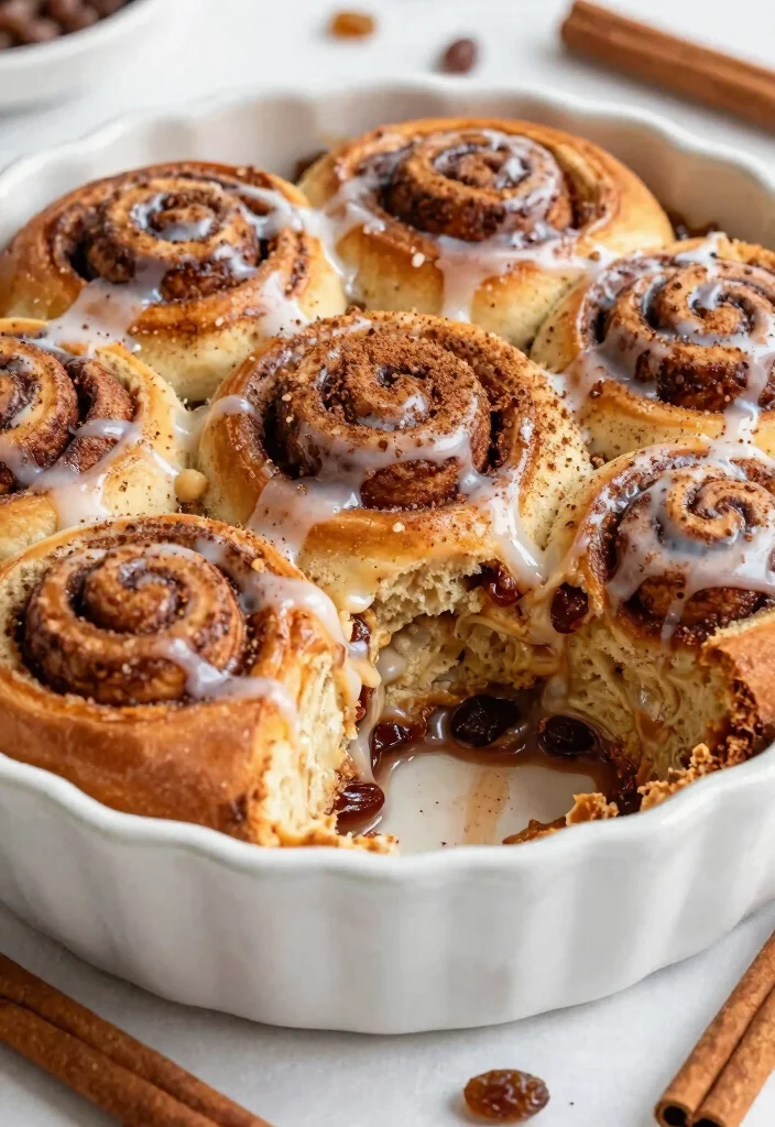 17 White Chocolate Bread Pudding Ideas: Rich Comfort Dessert - 5. Cinnamon Roll White Chocolate Bread Pudding 1